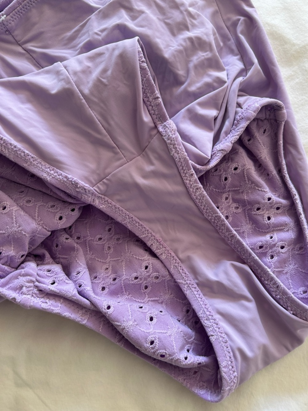 Free People Rhythm BRIGHTON EYELET SCRUNCHED ONE PIECE SWIMSUIT - Picture 15 of 16